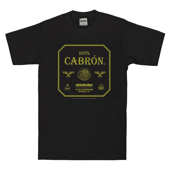 100% Cabron T-Shirt (Black)