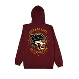 9 Lives Hoodie (Burgundy)