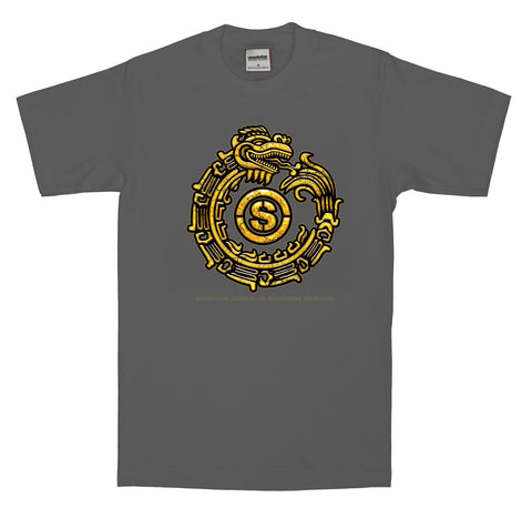 Aztec Circle T-Shirt (Charcoal)