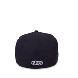S Logo New Era Fitted Hat 59Fifty (Navy Blue)