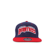Burn Trees Snapback (Navy/Red)