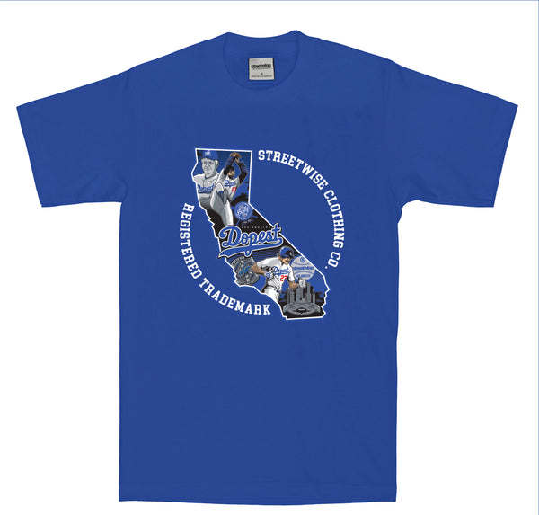 Dopest Cali T-Shirt (Royal)