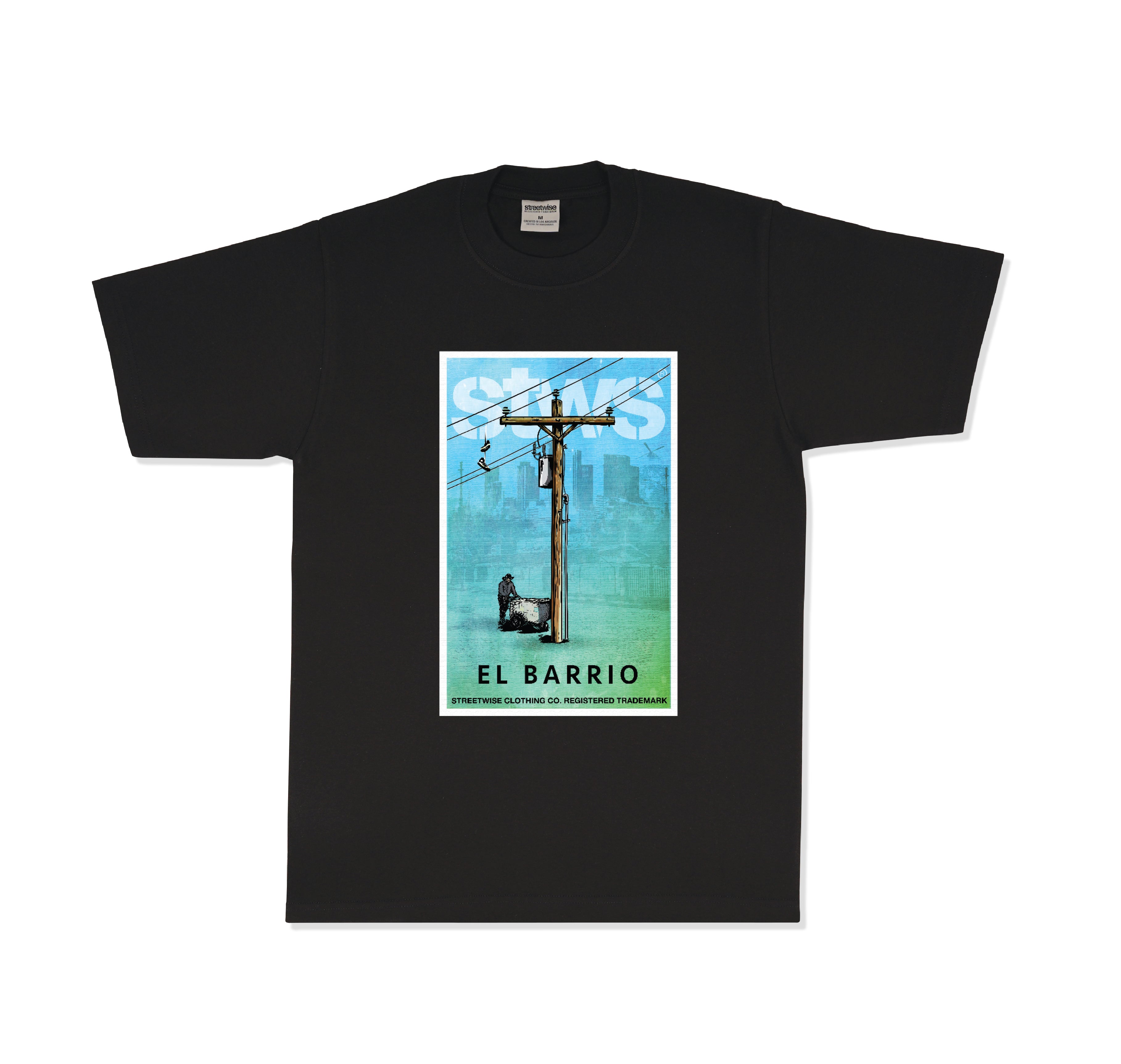 El Barrio T-Shirt (Black) | 2019 | Streetwise Clothing