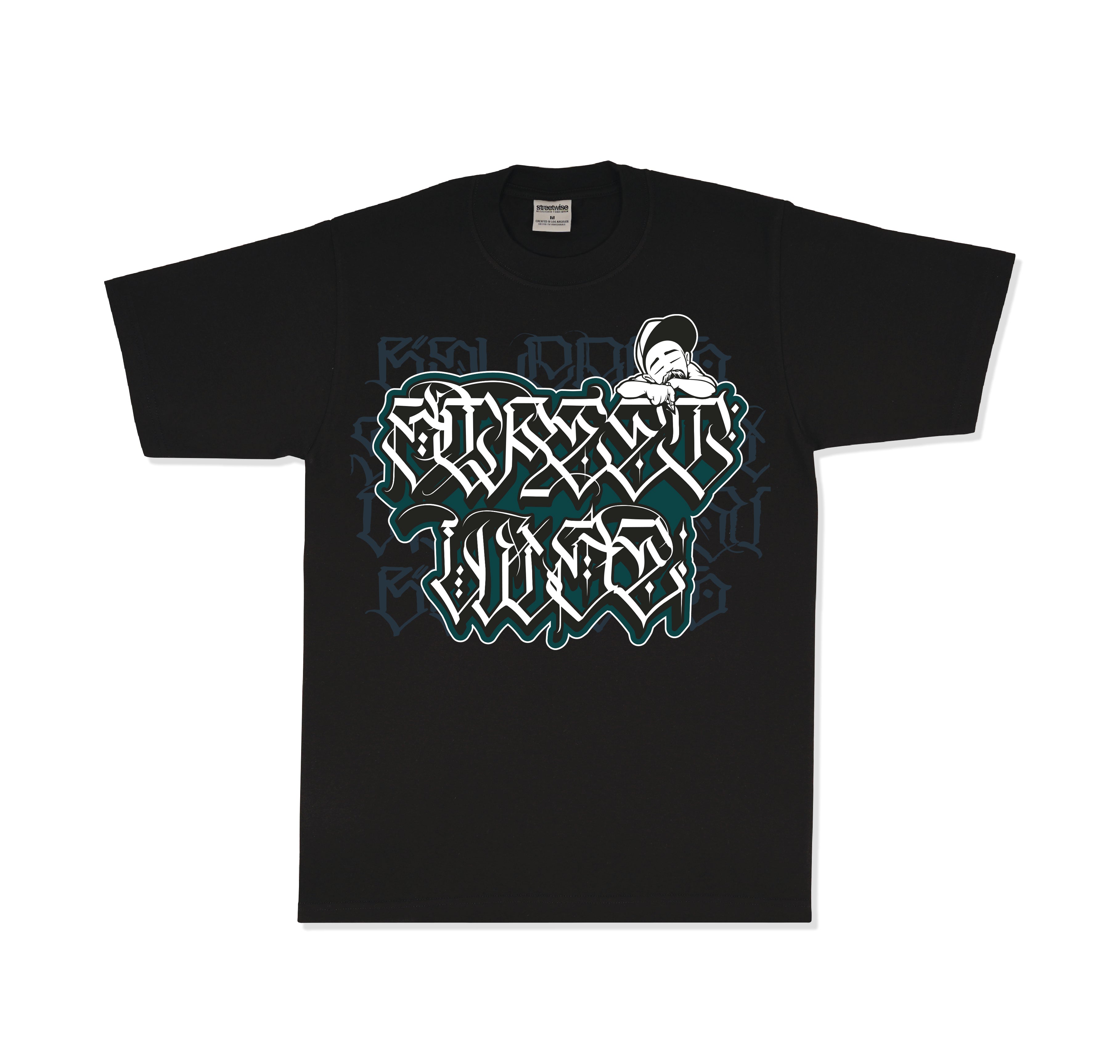 G Letters T-Shirt (Black) – Streetwise Clothing