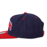 Burn Trees Snapback (Navy/Red)