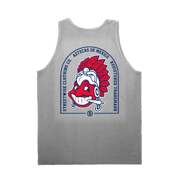 LOS AZTECAS Tank Top (Grey) Streetwise Clothing