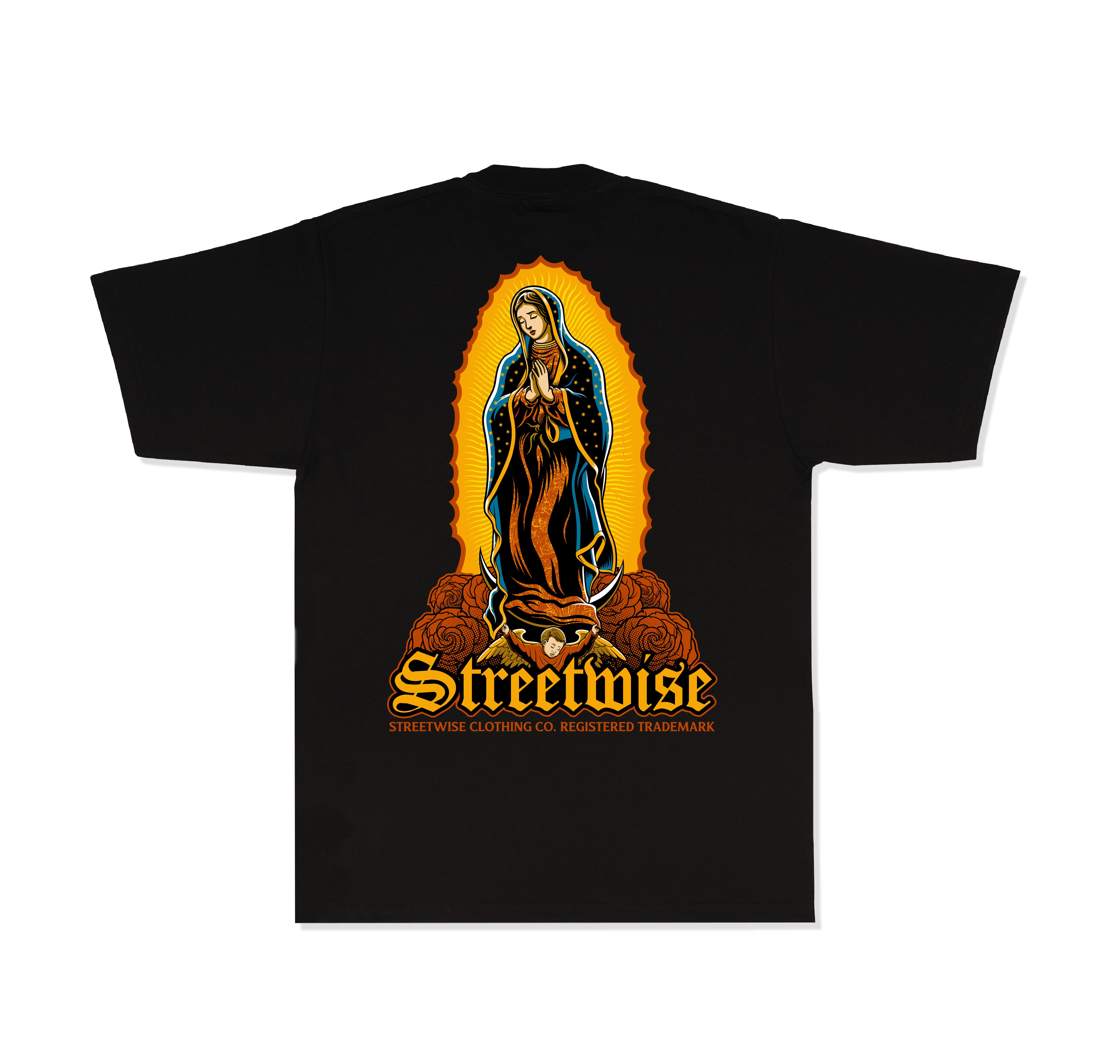 Maria T-Shirt (Black) – Streetwise Clothing