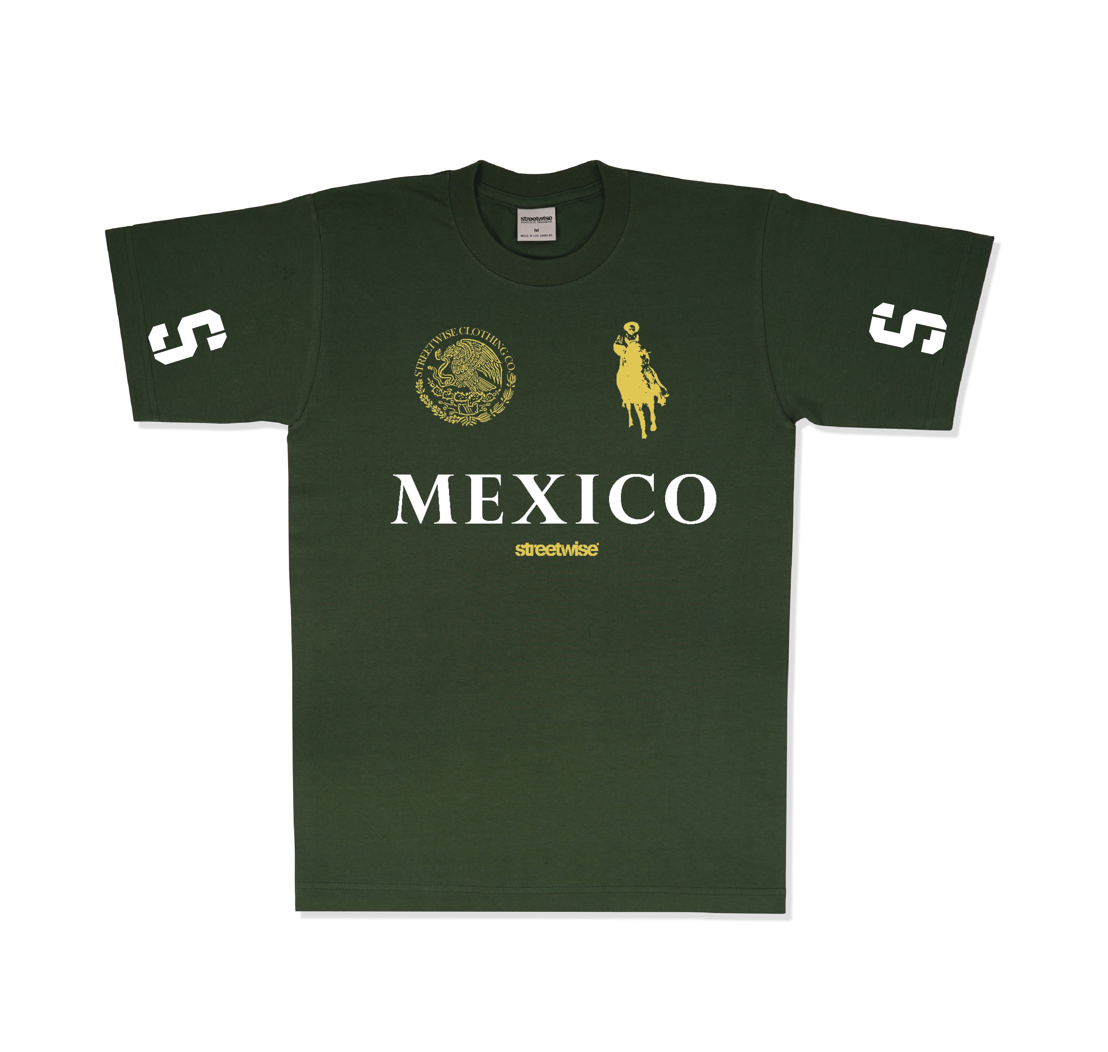 mexican narco dress shirts Narco Polo T-Shirt (Hunter Green) | Classics
