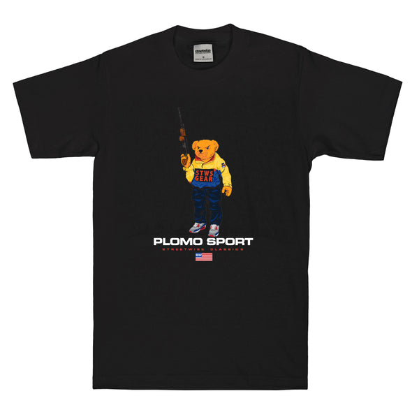 Plomo Sport Bear T-Shirt (Black)
