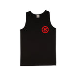 "S" Logo Tank (Black/Red)
