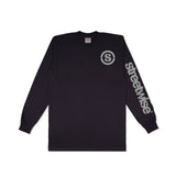 "S" Logo Long Sleeve (Black/Grey)
