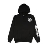 "S" Logo Hoodie (Black)
