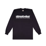 Stencil Long Sleeve (Black)