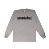 Stencil Long Sleeve (Grey)