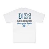 Job's Finished T-Shirt (White)