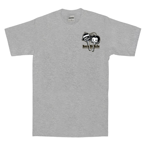 Born To Ride T-Shirt (Grey)
