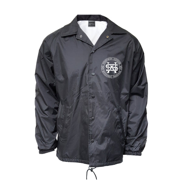 Streetwise Clothing Monogram Coach Jacket (Black) 3XL / Black