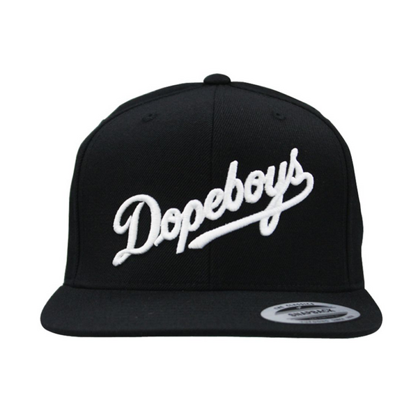 Dopeboys Snapback (Black) | Classics | Streetwise Clothing