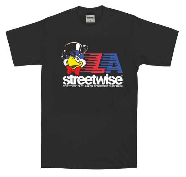 1984 LA T-shirt (Black) – Streetwise Clothing