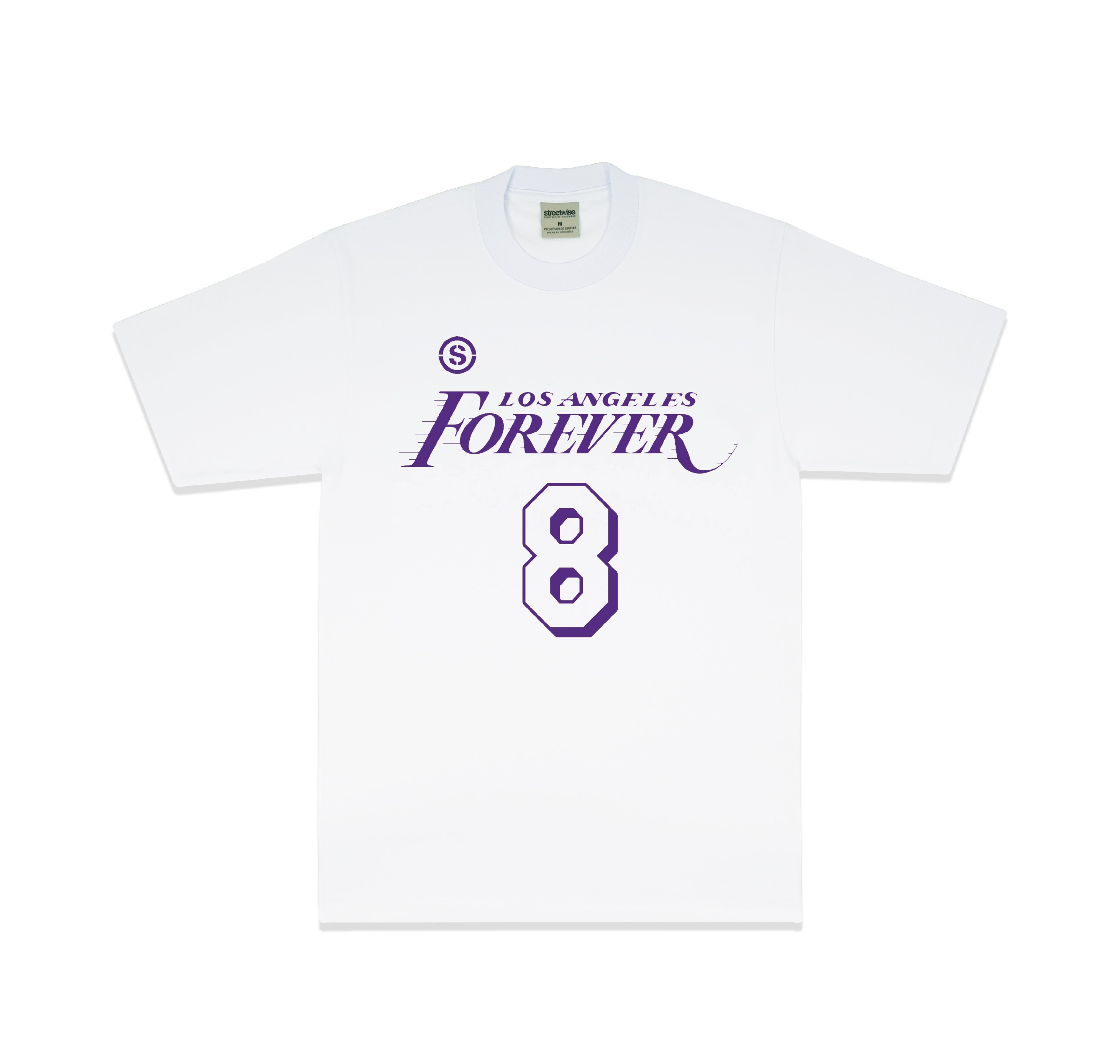 8.24 T-Shirt (WHITE) Streetwise Clothing