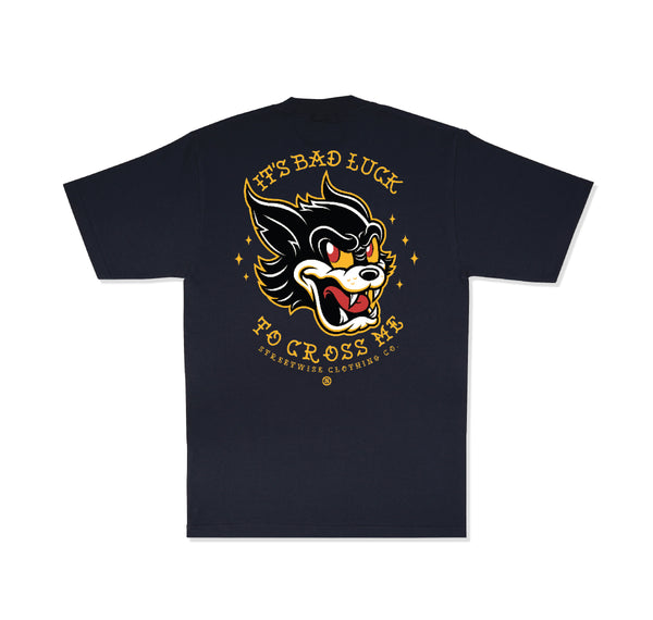 9 Lives T-shirt (Navy)