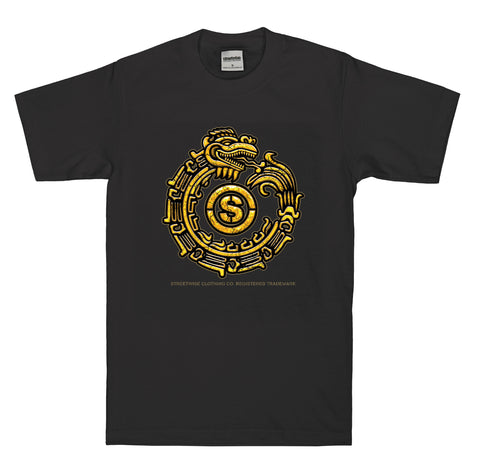 Aztec Circle T-Shirt (Black)