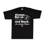 Bet On Silver T-Shirt (Black)