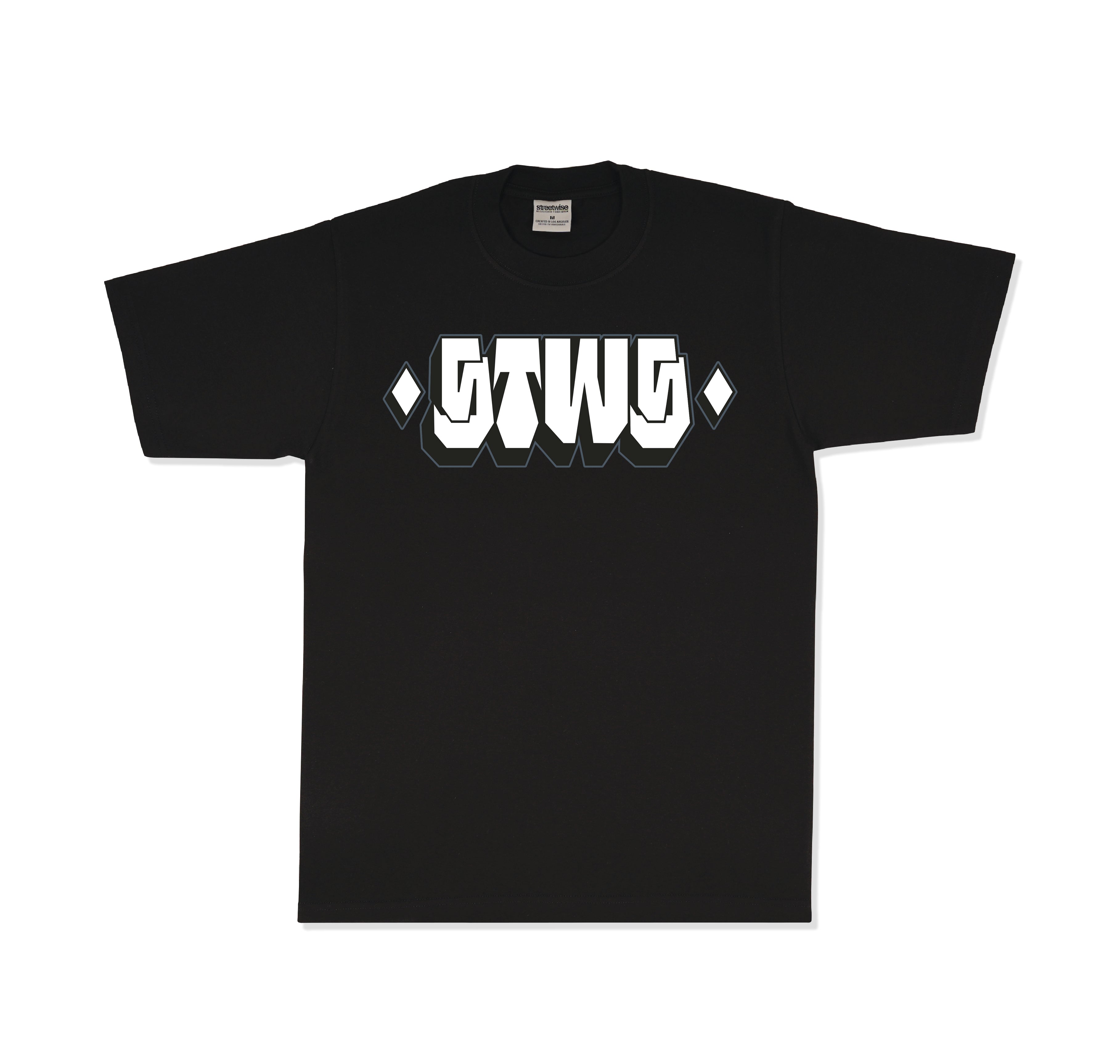 Big Blocks T-Shirt (Black) – Streetwise Clothing