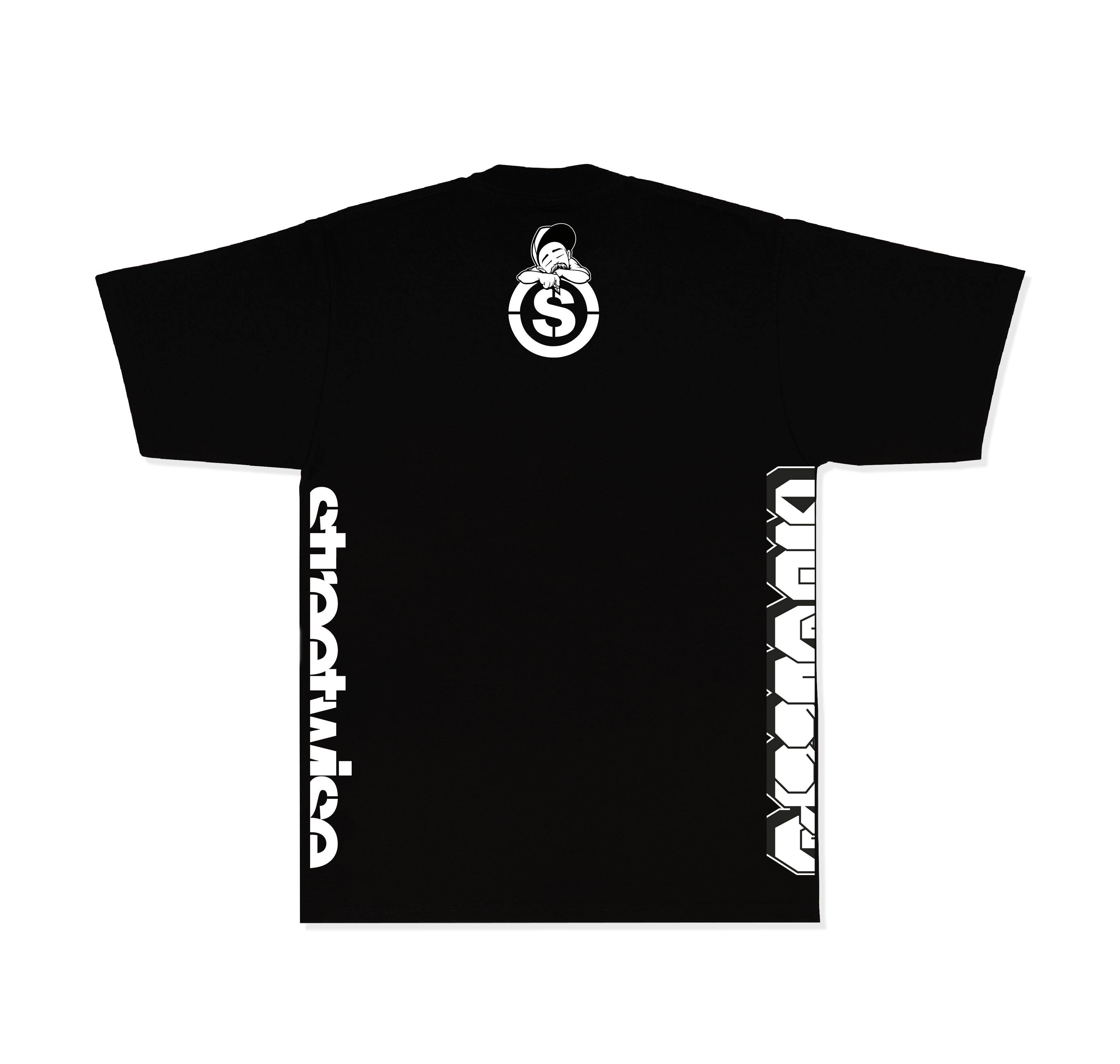 Big Streets T-Shirt (Black) – Streetwise Clothing