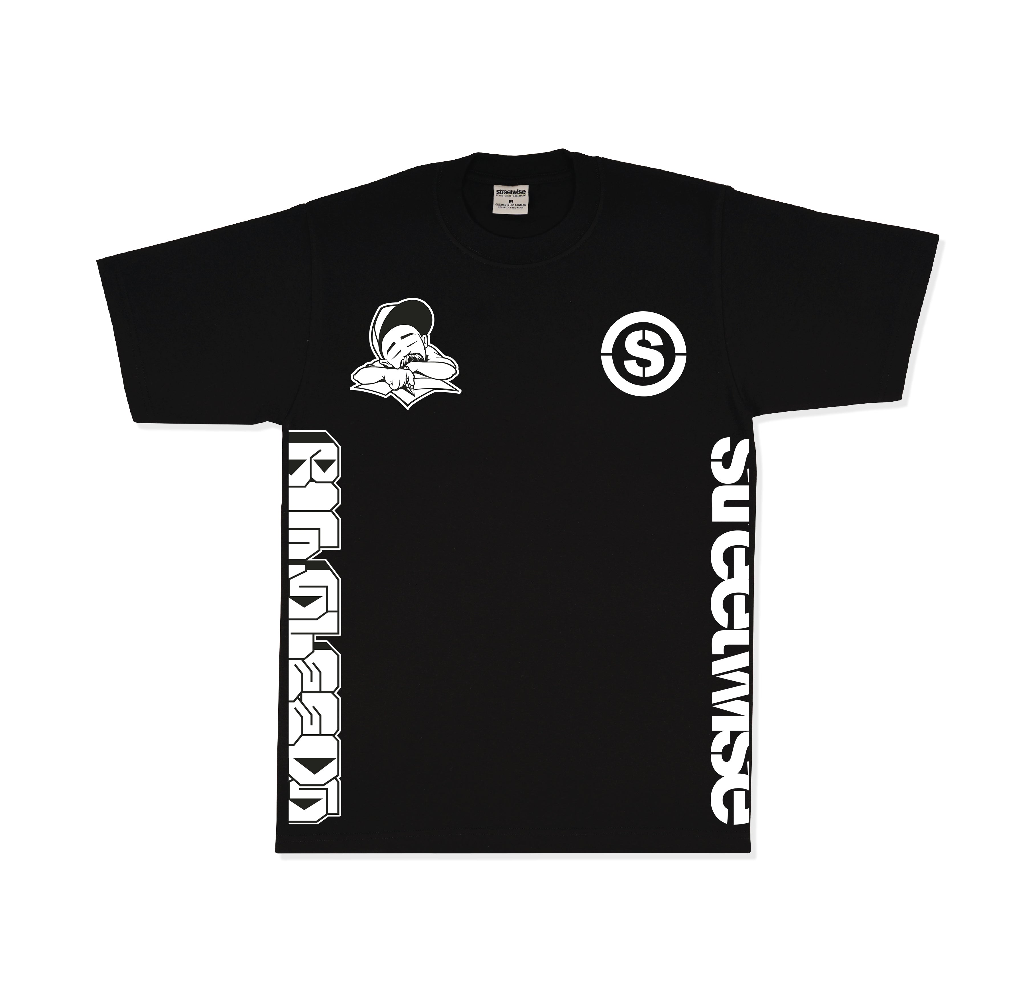 Big Streets T-Shirt (Black) – Streetwise Clothing