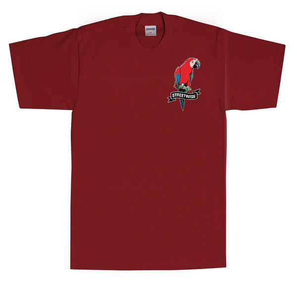 Bird Life T-Shirt (Burgundy)