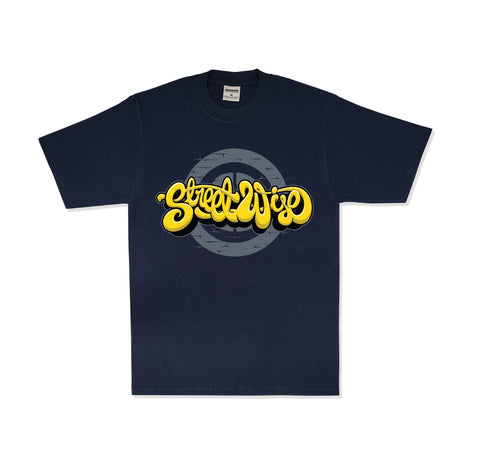 Brick Bubble T-Shirt (Navy)