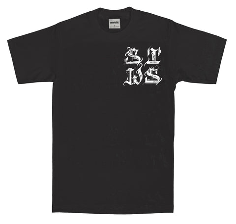 Brush Work T-Shirt (Black)
