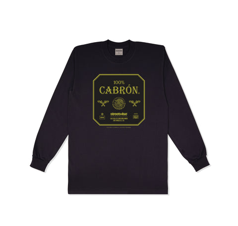 100% Cabron Long Sleeve (Black)