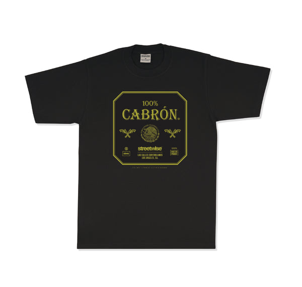 100% Cabron T-Shirt (Black)