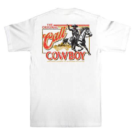 Cali Cowboy T-Shirt (White)