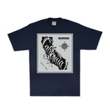 Cali Script T-Shirt (Navy)