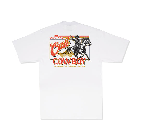 Cali Cowboy T-Shirt (White)