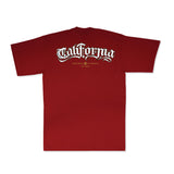 California T-Shirt (Burgundy)