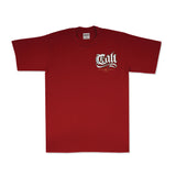 California T-Shirt (Burgundy)