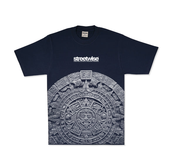 Carved T-Shirt (Navy)