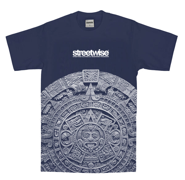 Carved T-Shirt (Navy)