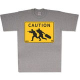 Caution T-Shirt (Grey)