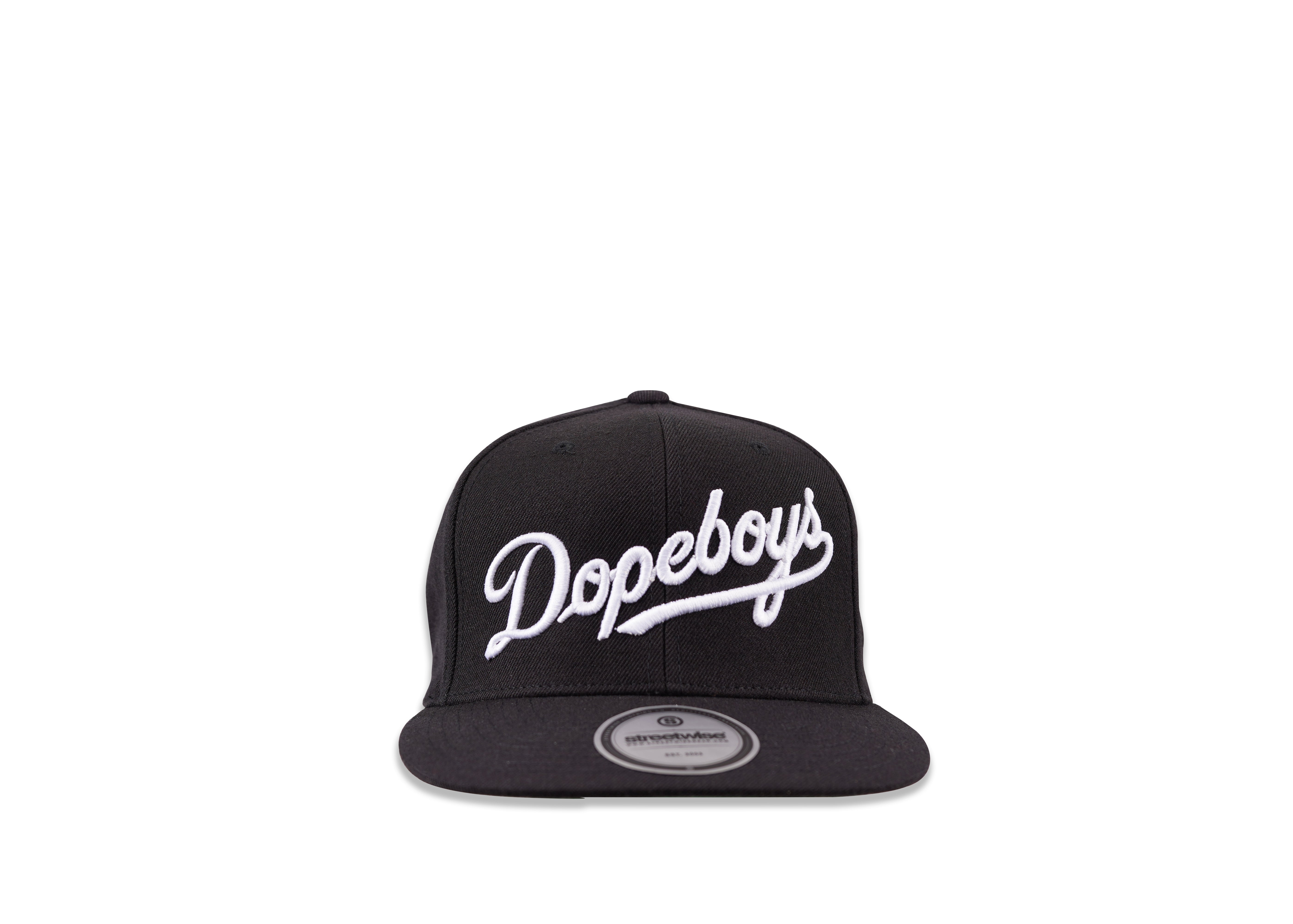 Dopeboys Snapback (Black) | Classics | Streetwise Clothing