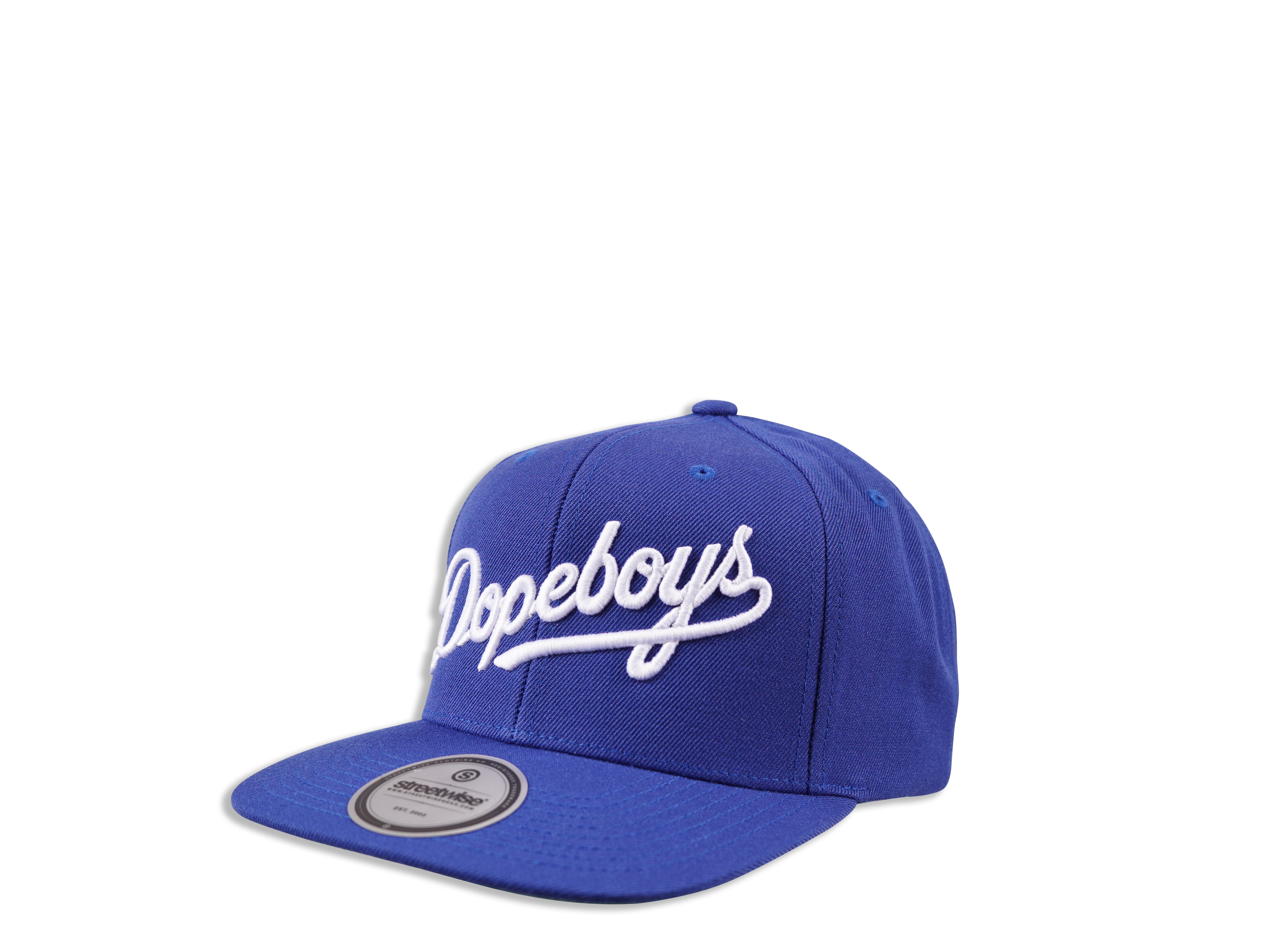 Dopeboys Snapback (Royal) | Classics | Streetwise Clothing