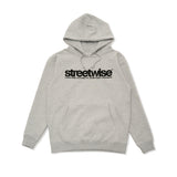 Embroidered Stencil Hoodie (Grey)