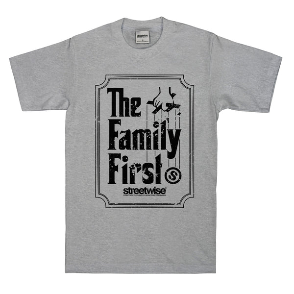 Family First T-Shirt (Grey)