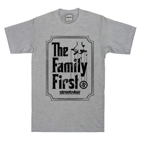 Family First T-Shirt (Grey)