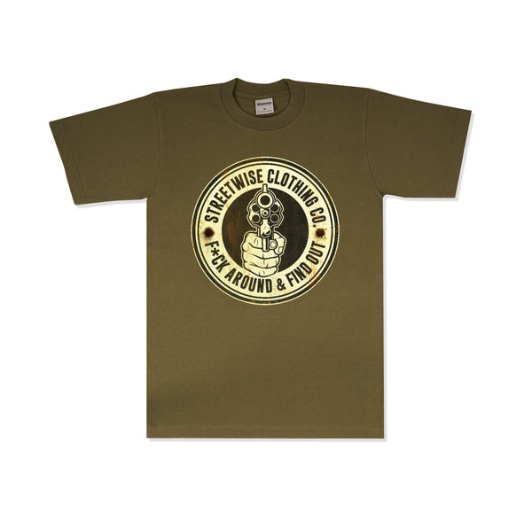 F*CK Around T-Shirt (Olive)