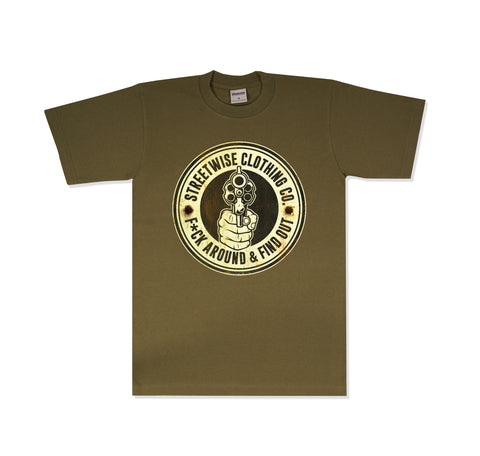 F*CK Around T-Shirt (Olive)